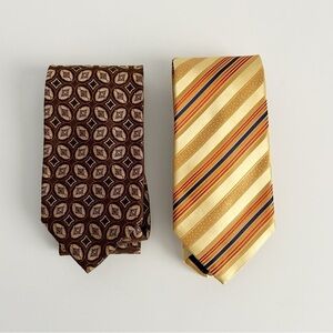 Lot of two Ermenegildo Zegna Ties